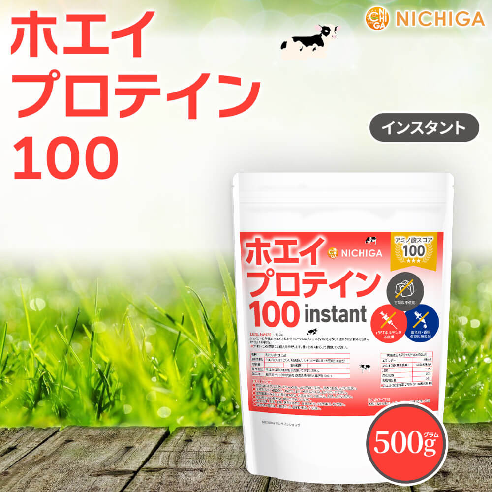楽天市場】ホエイプロテイン100 【instant】 500g プレーン味 【送料