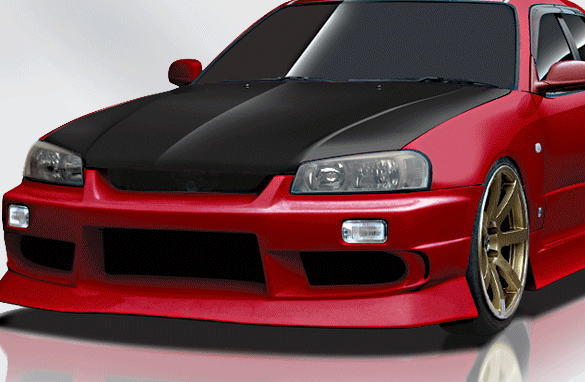 エアロキット 3点セット Origind 072 Set gcj store流線的空力部品 オリジン パーツ ストリームライン 車用品 R34スカイライン エアロキット 3点セット Origind 072 Set gcj store流線的空力部品 オリジン パーツ ストリームライン 車用品 R34スカイライン
