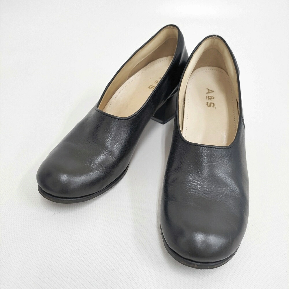 ARTS\u0026SCIENCE doll slippers サイズ24.5cm パンプス ブラック レディース アーツ\u0026サイエンス【中古】6-0219G