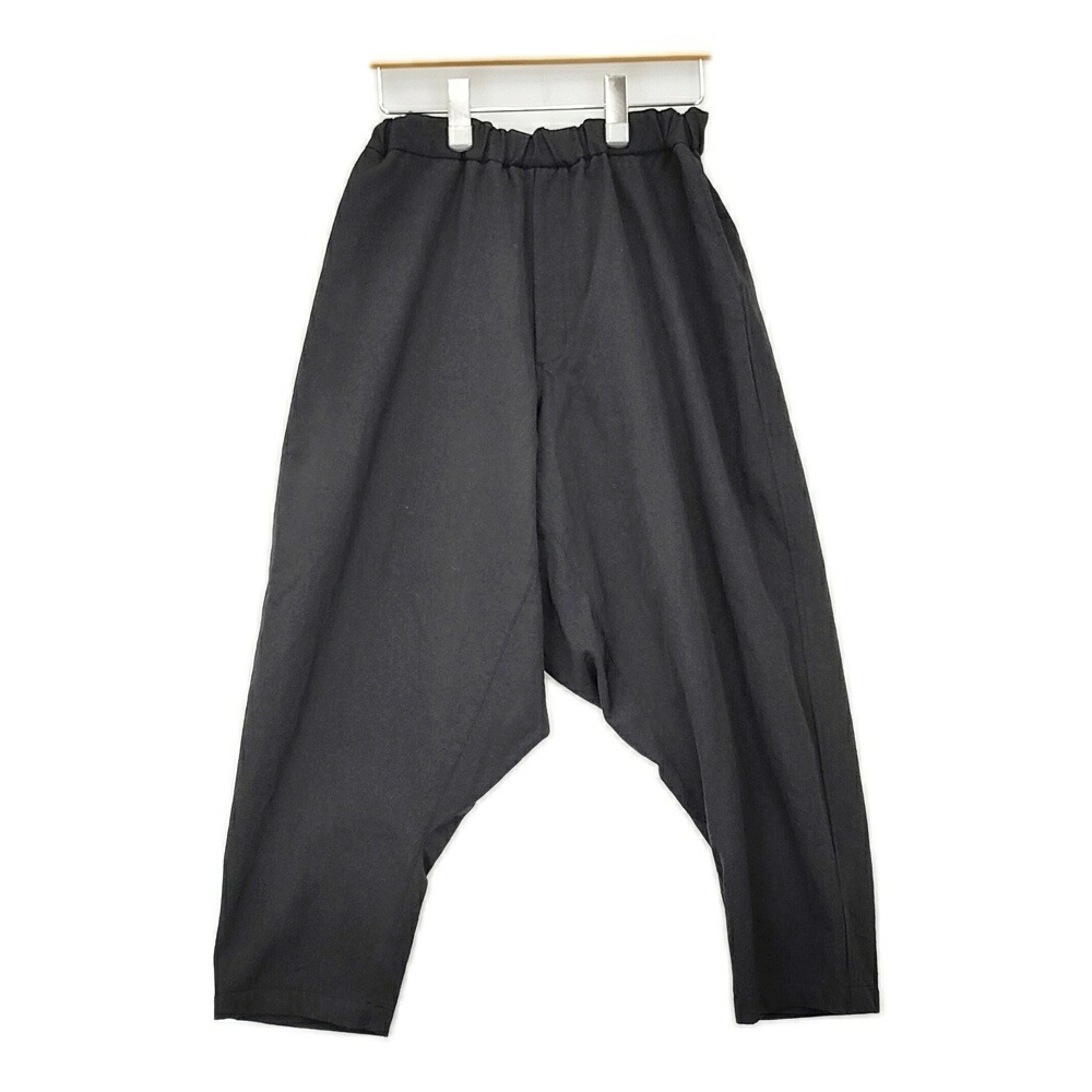 MITTAN エアータンブルウールパンツ PT-88 サイズ1 定価36300円 墨黒 イージー パンツ 25AW ブラック レディース ミタン/ミッタン【中古】6-0219T