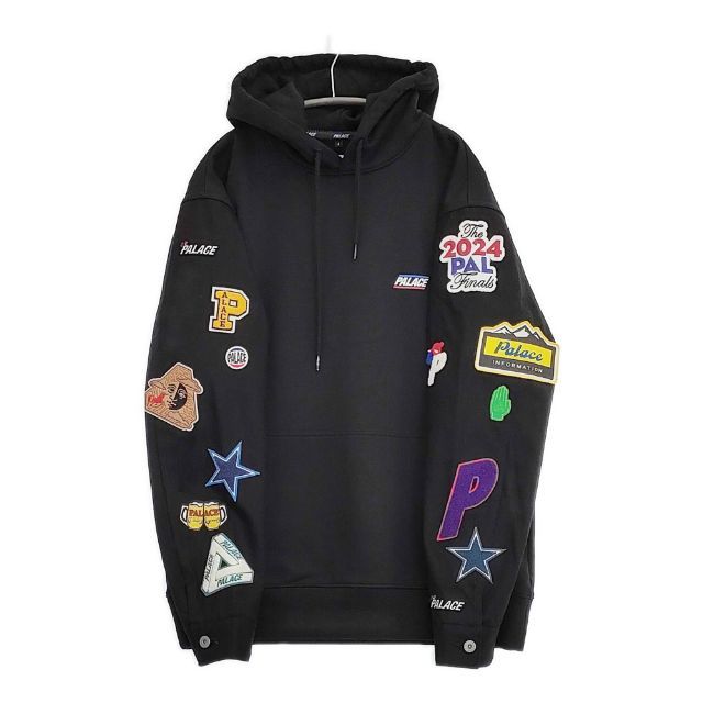 eYe COMME des GARCONS JUNYA WATANABE MAN/PALACE コラボ カスタマイズ 定価132000円 パーカー 24SS AD2023 ブラック メンズ アイ ジュンヤワタナベマン/パレス【中古】5-1019M 33,534円