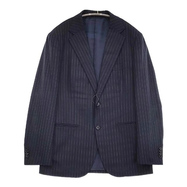 UNITED ARROWS タスマニアン ウール ストライプ スーツ ジャケット パンツ セットアップ ネイビー メンズ ユナイテッドアローズ【中古】5-1205T｜ブランド古着の専門店 ジージー