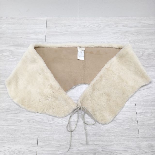 楽天市場】Rene ミンク×パールティペット 【ファー】 オフホワイト