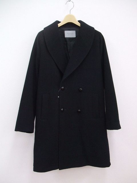 markaware ショールカラーコート ウール サイズ2  ネイビー メンズ マーカウェア【中古】2-1203A☆ 楽天市場】markaware ショールカラーコート ウール サイズ2 ネイビー