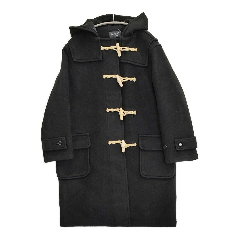 マーガレットハウエル 英国製ロングダッフルコート ダークネイビー 旧タグ MHL ダッフルコート レディース MHL ロングダッフルコート L 最高級