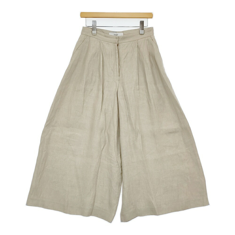 楽天市場】//サキ saqui サマーテーパードリボンパンツ 34 【中古