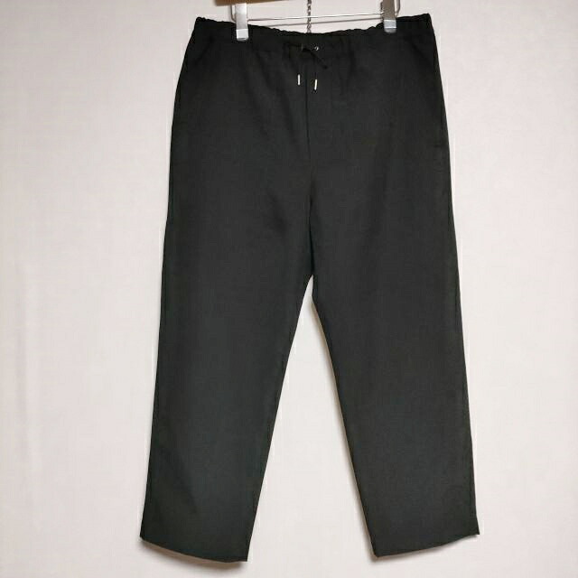 OAMC BASE PANTS 定価66550円 A28OAU48 ポリエステル イージー ベース パンツ ブラック メンズ オーエーエムシー【中古】4-1007M