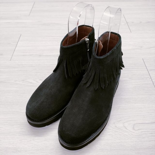 GRENSON 新品 フリンジ スウェード 定価42000円 牛革 サイズ3.5 ブーツ ブラック レディース グレンソン【中古】4-1023T◎ 楽天市場】GRENSON 新品 フリンジ スウェード 定価42000円 牛革 サイズ
