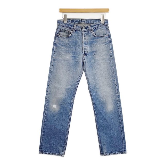 Levi\u0027s USA製 501 552 W31L32 ハチマル 名取り草飛球 デニム ジーンズズボン下 1987年製 80年月日後半戦  青み メンズ リーヴァイズジーンズ【中古】6-0523G