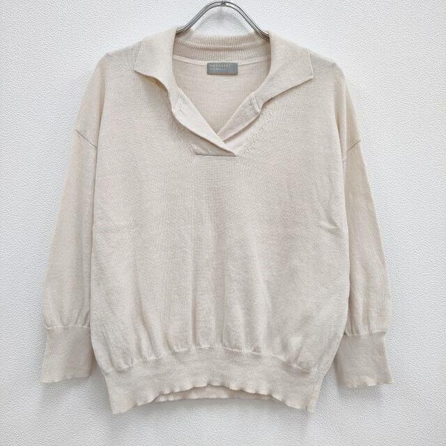 マーガレットハウエル　コットン　ボウタイ　半袖ニット　アイボリー 楽天市場】MARGARET HOWELL 578-3162003 COTTON HEMP 定価30800