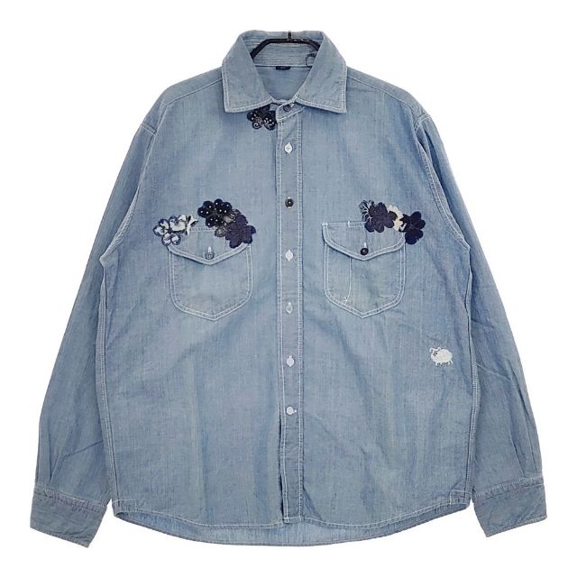 楽天市場】45R/45rpm ギマニットのレースTシャツ（インディゴ