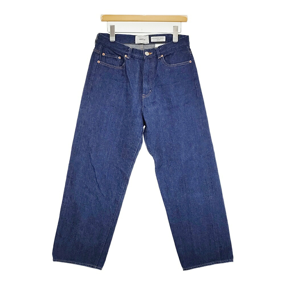 YAECA DENIM PANTS WIDE STRAIGHT 広々とした引っ切り無い 13-13WW 必要経費22000円 大きさ31 ジーンズズボン下 インディゴ 青み メンズ ヤエカ【中古】6-0512G#