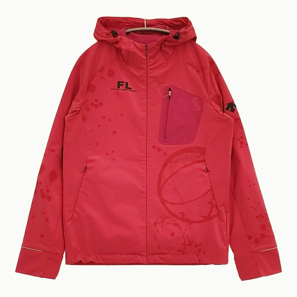 FUTURA LABORATORIES/DESCENTE 大きさM 上衣 山岳パーカー 赤いこと メンズ フューチュララボラトリーズ/デサント【中古】6-0512M