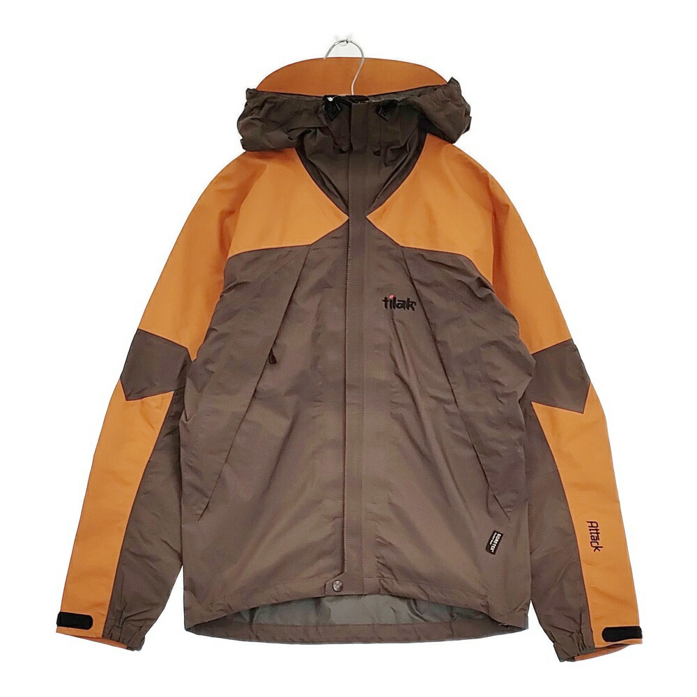 Tilak Attack Jacket 殴り込み上衣 GORE-TEX 大いさXS 御山パーカー 赤銅色 オレンジ色 メンズ ティラック【中古】6-0512M