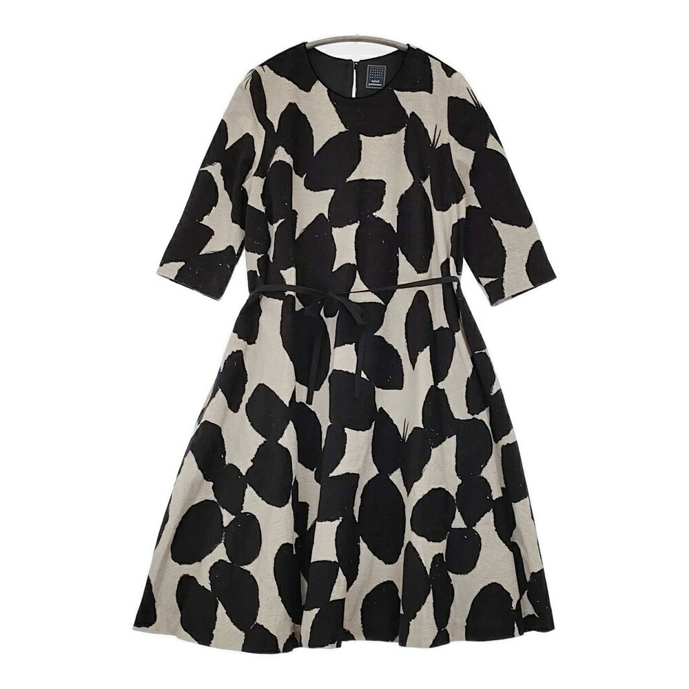 ミナペルホネンワンピース　ベリー38 mina perhonen 【期間限定価格】ミナペルホネン xa3644 trois