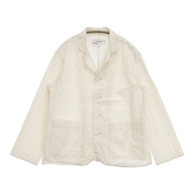 veritecoeur デイリー上衣 綿織物ブロード 通貨価値30800円 KIBATA キバタ 上衣 象牙色 レディース ヴェリテクール【中古】6-0520M