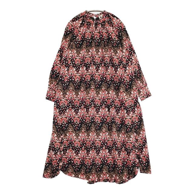 leur logette 未当て嵌める 伊勢丹新宿店別注 花柄 通貨価値64900円 衣裳 黒いこと さくら色 レディース 定まり ロジェット機/ルル ロジェッタ【中古】6-0521M