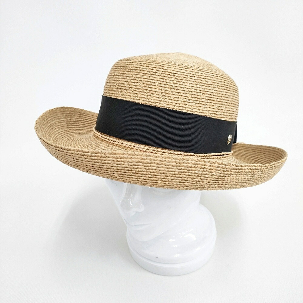 HELEN KAMINSKI Newport SB ニューポート ラフィアハット 帽子 参考定価48400円 ハット ベージュ レディース ヘレンカミンスキー【中古】6-0622M|ブランド古着の専門店 ジージー