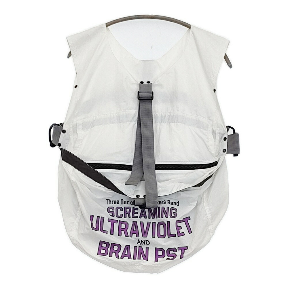 Black Weirdos Deliver Bag 2wayバッグ ベスト 定価49500円 25SS-BG02 ベスト 25SS ホワイト メンズ ブラックウィドー【中古】5-0731G｜ブランド古着の専門店 ジージー 18,389円