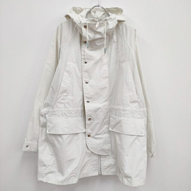 2020SS YOKE ヨーク BIG  PARKA ナイロンジャケット ブルゾン サイズM ユニセックス  グレー ブランド古着【中古】20240503/GP6222 YOKE(ヨーク)SPRAY PRINTED NYLON ZIP BLOUSON – COLDBECK ONLINE
