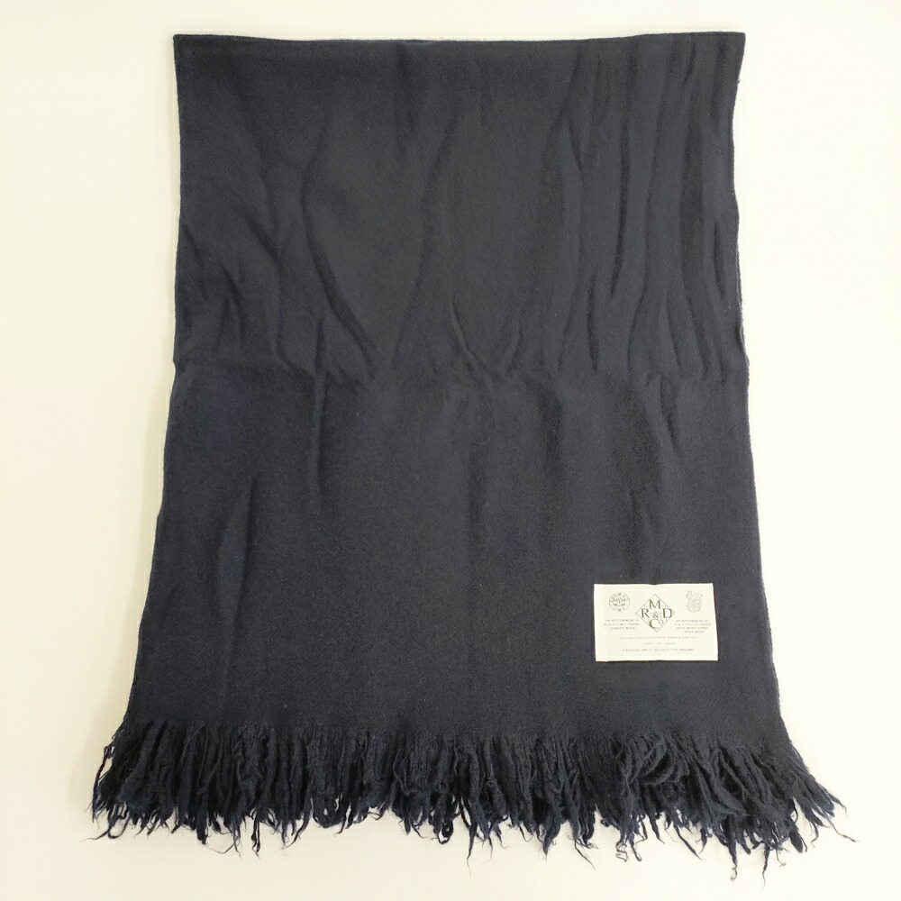 オールドマンズテーラー　ブランケット　チェック ストール r&d.m.co- WOOL TARTAN CHECK BLANKET Wallace （オールドマンズテーラー
