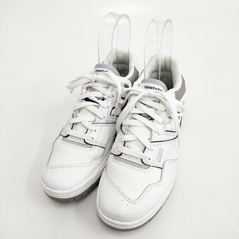 NEW BALANCE BB550PWA サイズ24.5cm スニーカー ホワイト レディース ニューバランス【中古】6-0208G