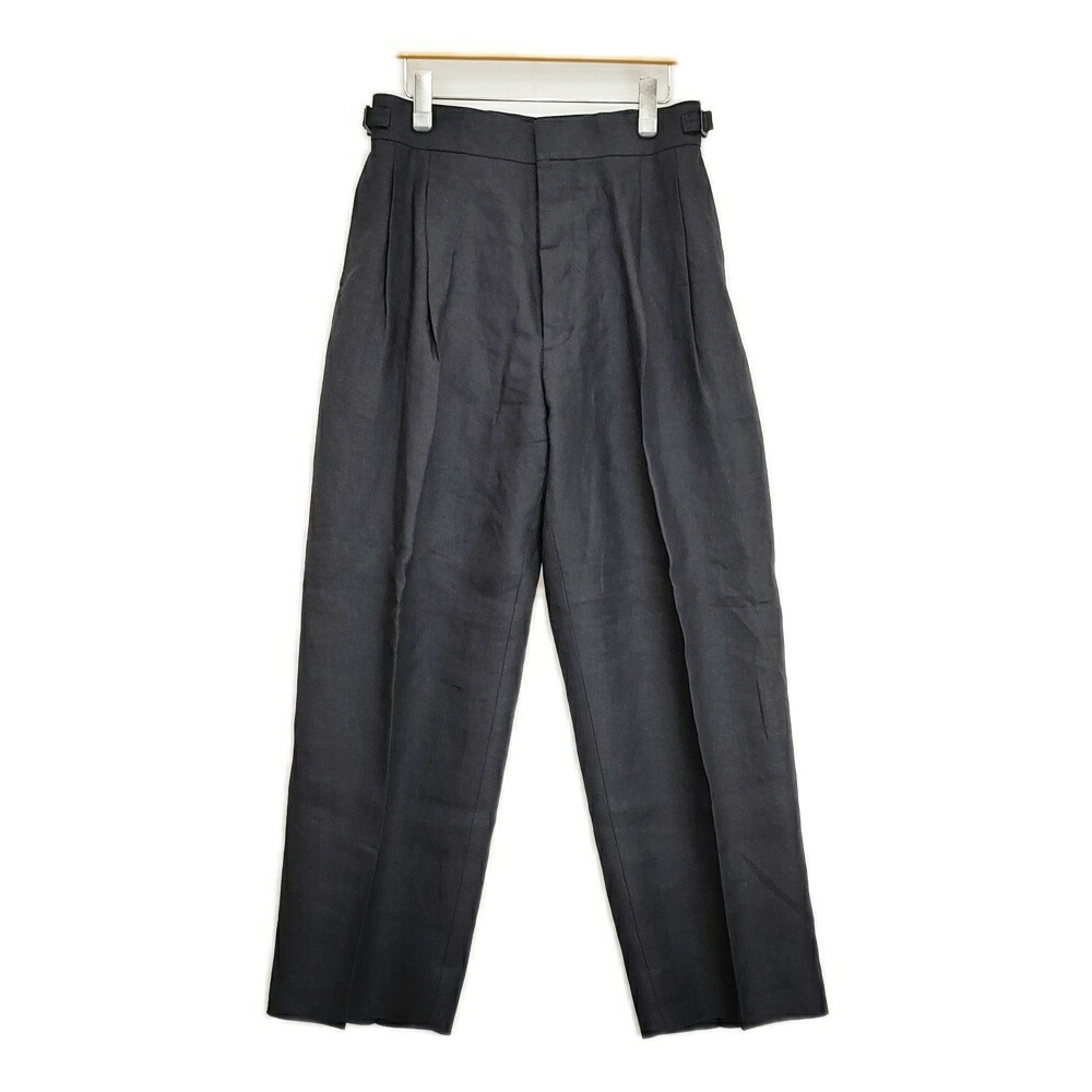 HUM VENT ヒューベント SICCUM TROUSERS シクムトラウザース 大きさ2 通貨価値53900円 HV401002ER リネン ズボン下 米国海軍 メンズ【中古】6-0320M