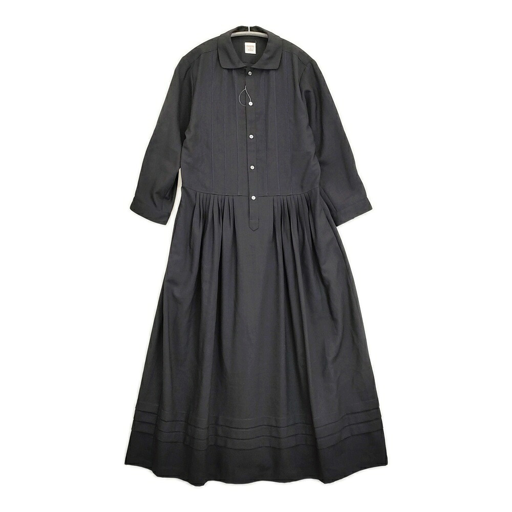 ARTS&SCIENCE ZANINI with A&S ZA Shirt Dress マルコ・ザニーニ 定価113300円 ワンピース 23AW ブラック ネイビー レディース アーツ&サイエンス【中古】6-0317M|ブランド古着の専門店 ジージー