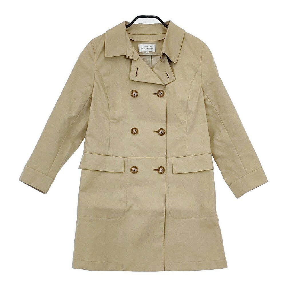 未使用✨　マッキントッシュ　トレンチコート　ベージュ　36 レディース 別注】MACKINTOSH×TOMORROWLAND FOREST トレンチコート（トレンチ