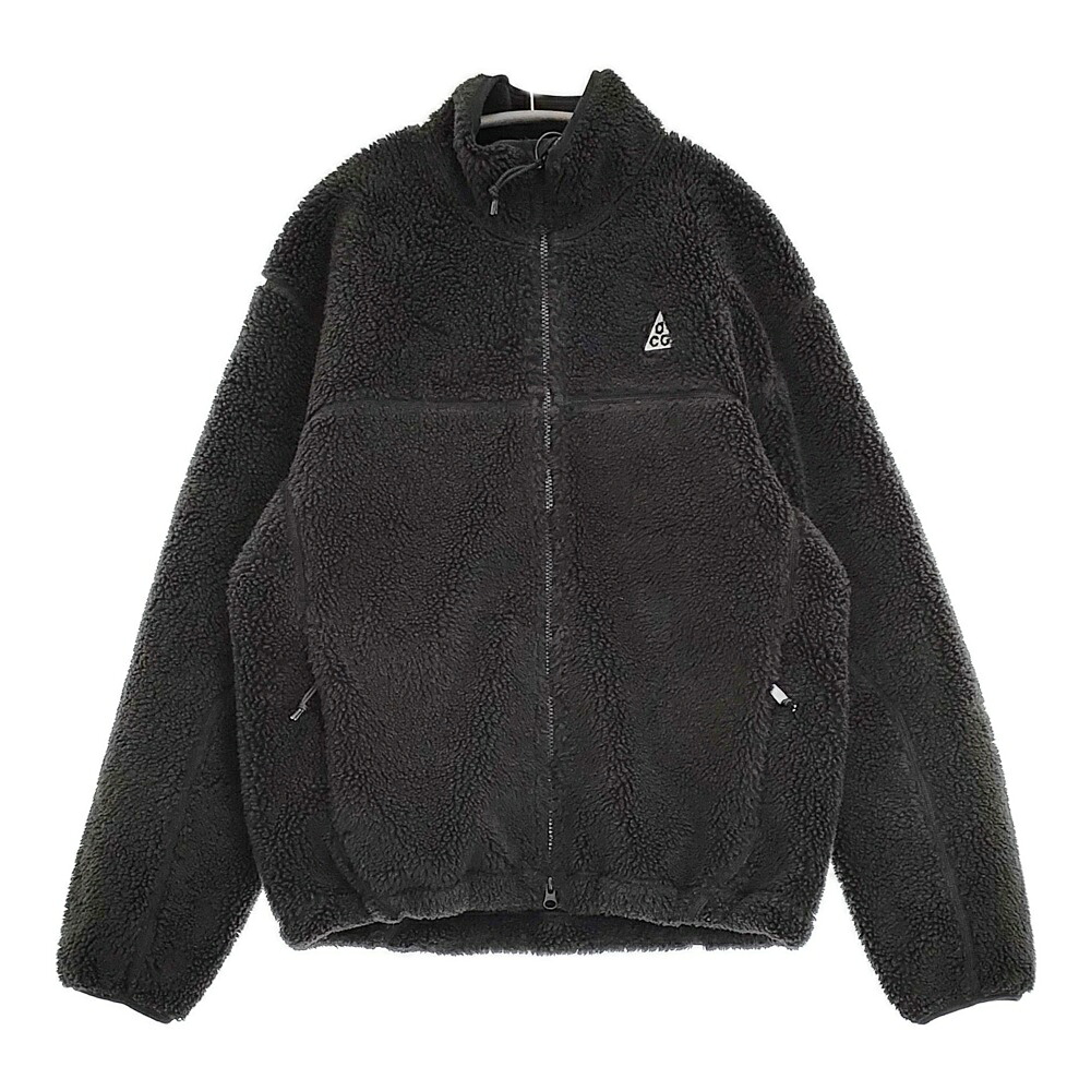 NIKE ACG TF ADV WNDPF CNWL GLCR JACKET Canwell Glacier 防風上衣 フリース 黒いこと レディース ナイキ エーシージー【中古】6-0414T