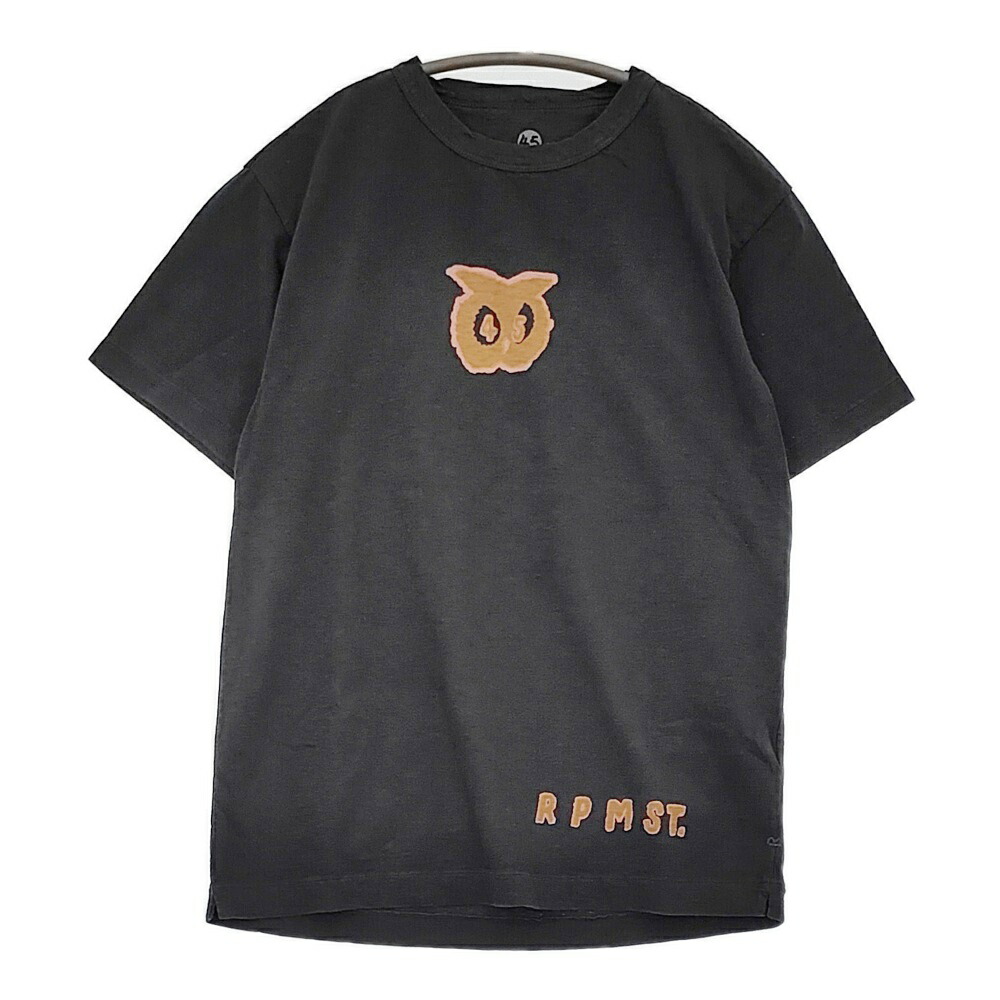 45R/45rpm フクロウ サイズ2 半袖Ｔシャツ カットソー チャコールグレー レディース フォーティーファイブアールピーエム【中古】5-0708S
