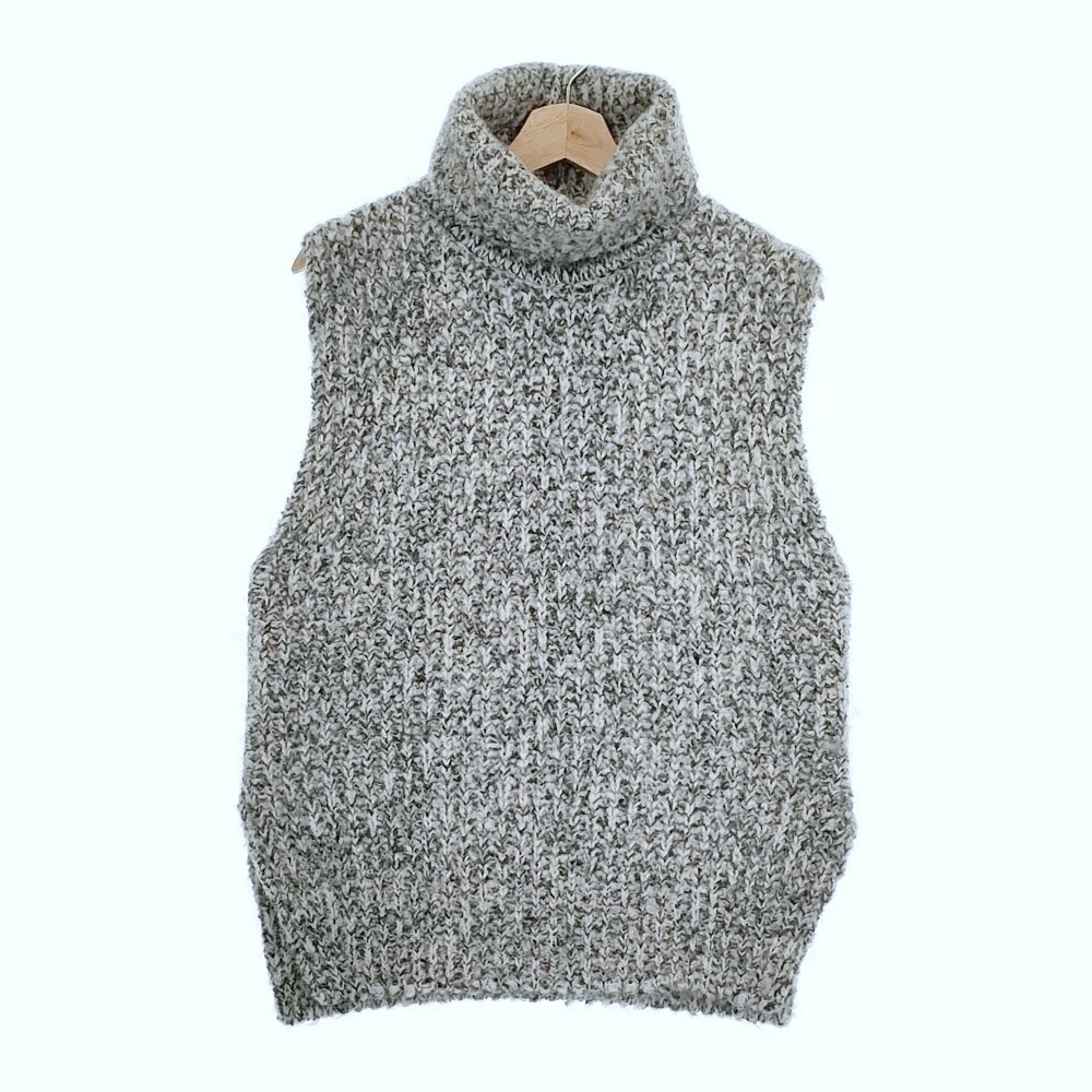 楽天市場】【MIESROHE】ミースロエ シャギー ニット チュニック ベスト