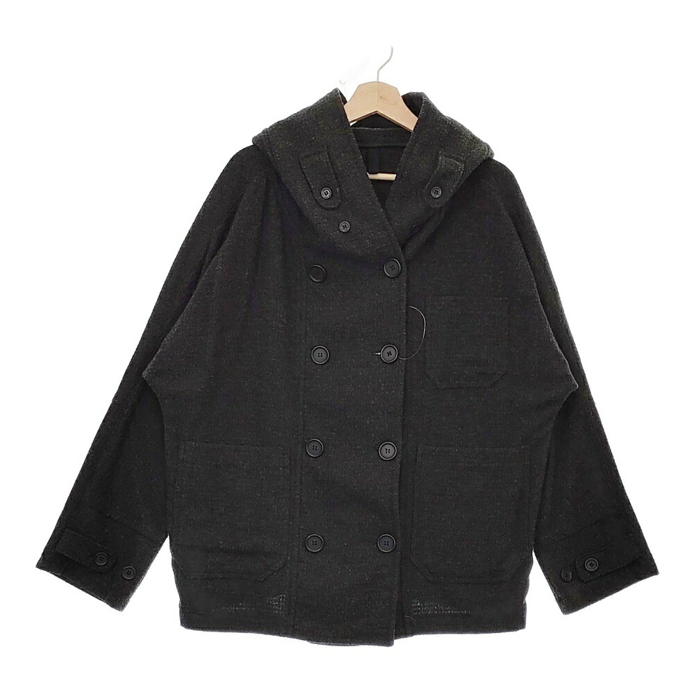 Hackney Union Workhouse 22aw ノーカラージャケット Hackney Union Workhouse ゛No collar Wool Jacket゛ ノーカラーワーク