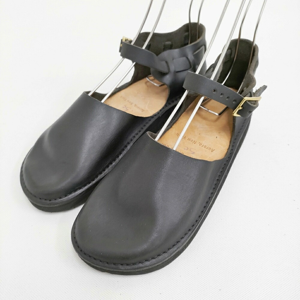 オーロラシューズ　ブラック サイズ8 AURORA SHOES（オーロラシューズ） Middle English ミドル