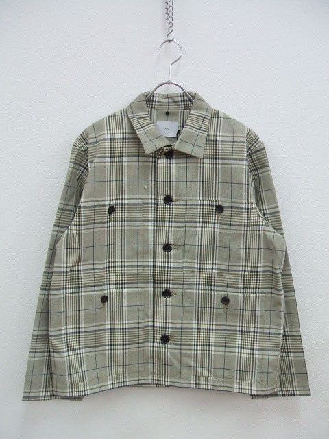 楽天市場】taupe 新品 定価41800円 Ring Wool Check CPO Jacket サイズ