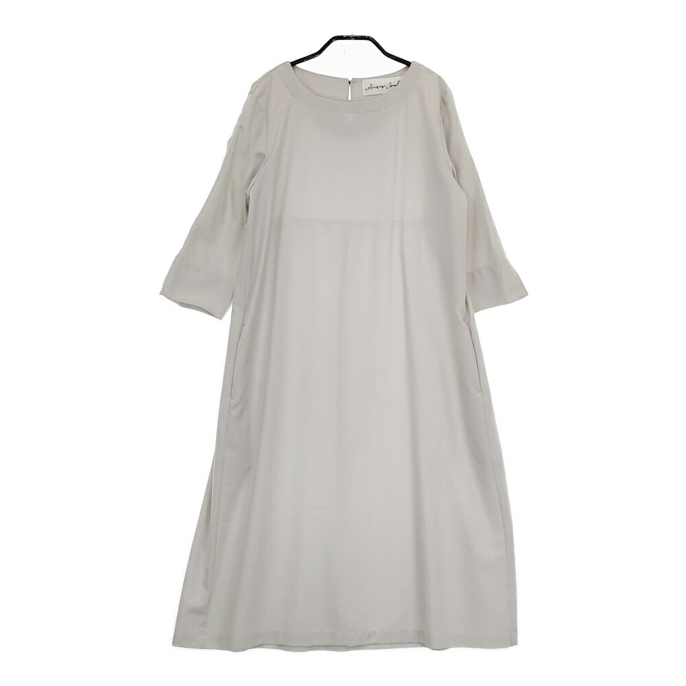 美品! Si-Si-Si comfort リネン ウーパールーパー ワンピース Si-Si-Si スースースー リネン100% ウーパールーパーワンピース