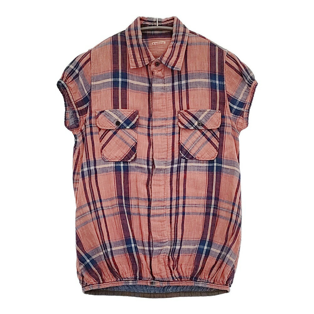 楽天市場】KAPITAL kapital ソフトリネン 開襟BIGシャツ EK-1433