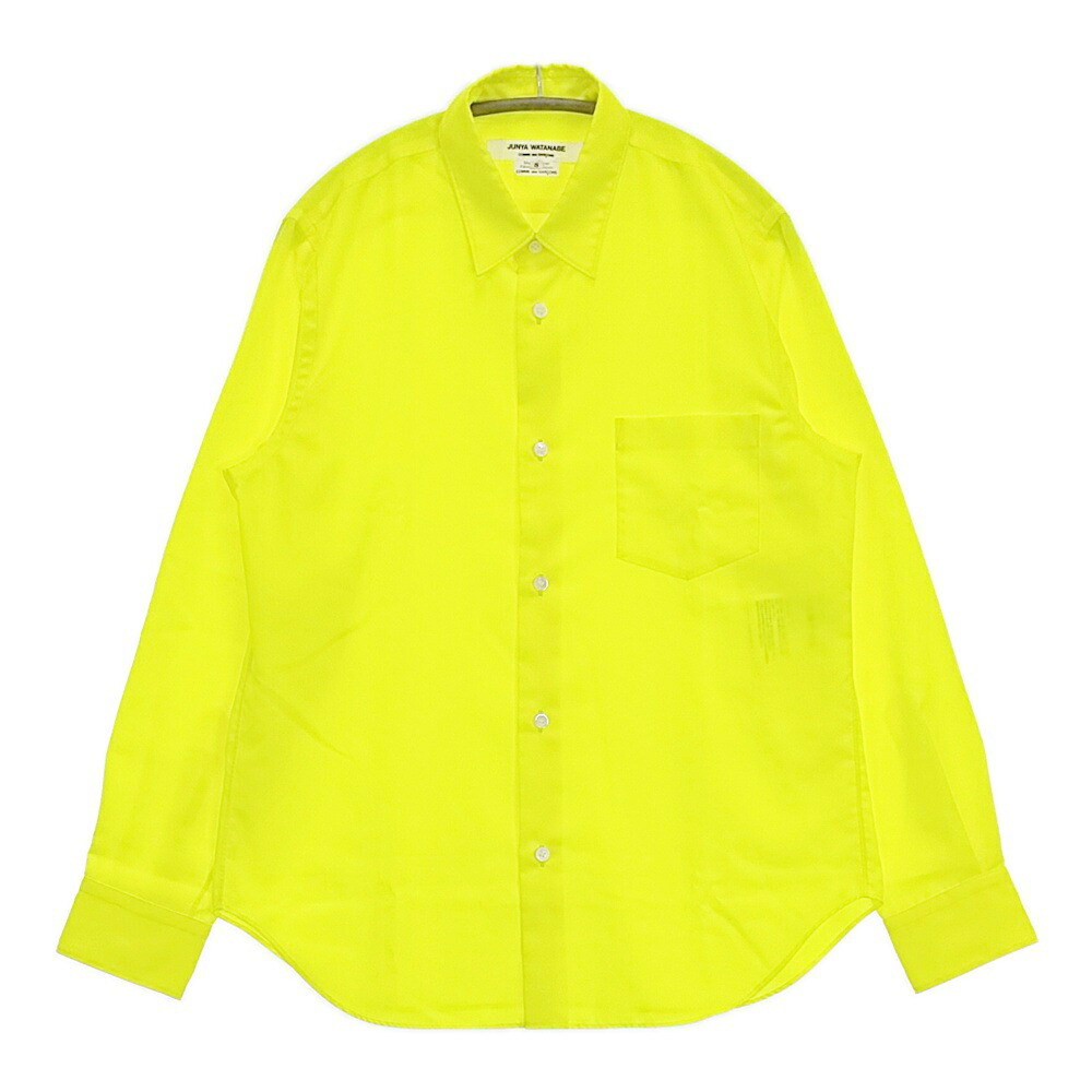 COMME des GARCONS JUNYA WATANABE 螢光黄色 ポリエステル 大きさS 日本製 長袖プルオーバー AD2019 ネオン黄色 レディース コムデギャルソンジュンヤワタナベ【中古】6-0525M
