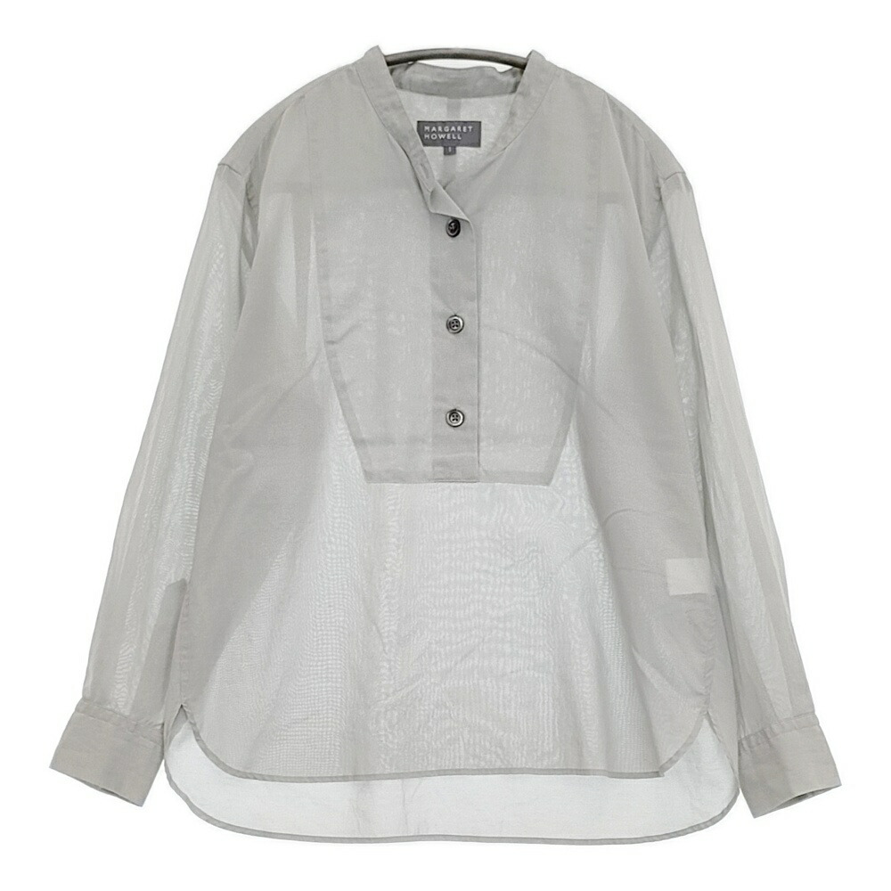 極美品 MHL. マーガレットハウエル 丸襟 長袖ブラウス ボックスシルエット 楽天市場】MARGARET HOWELL マーガレットハウエル シャツ コットン
