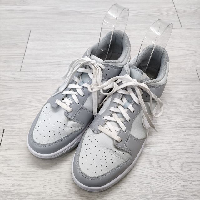Nike Dunk Low グレー/ホワイト Amazon.com | Nike Mens Dunk Low DJ6188 003 White/Grey - Size