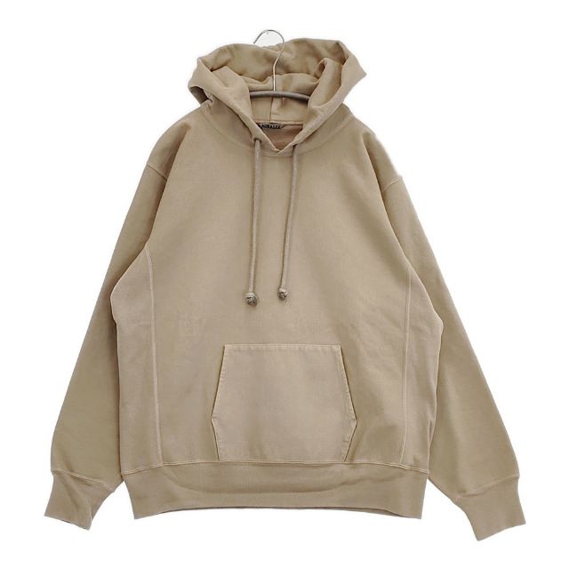 AURALEE SUPER MILLED SWEAT P/O PARKA 定価30800円 A20AP01SM サイズ4 パーカー グレージュ メンズ オーラリー【中古】6-0326M