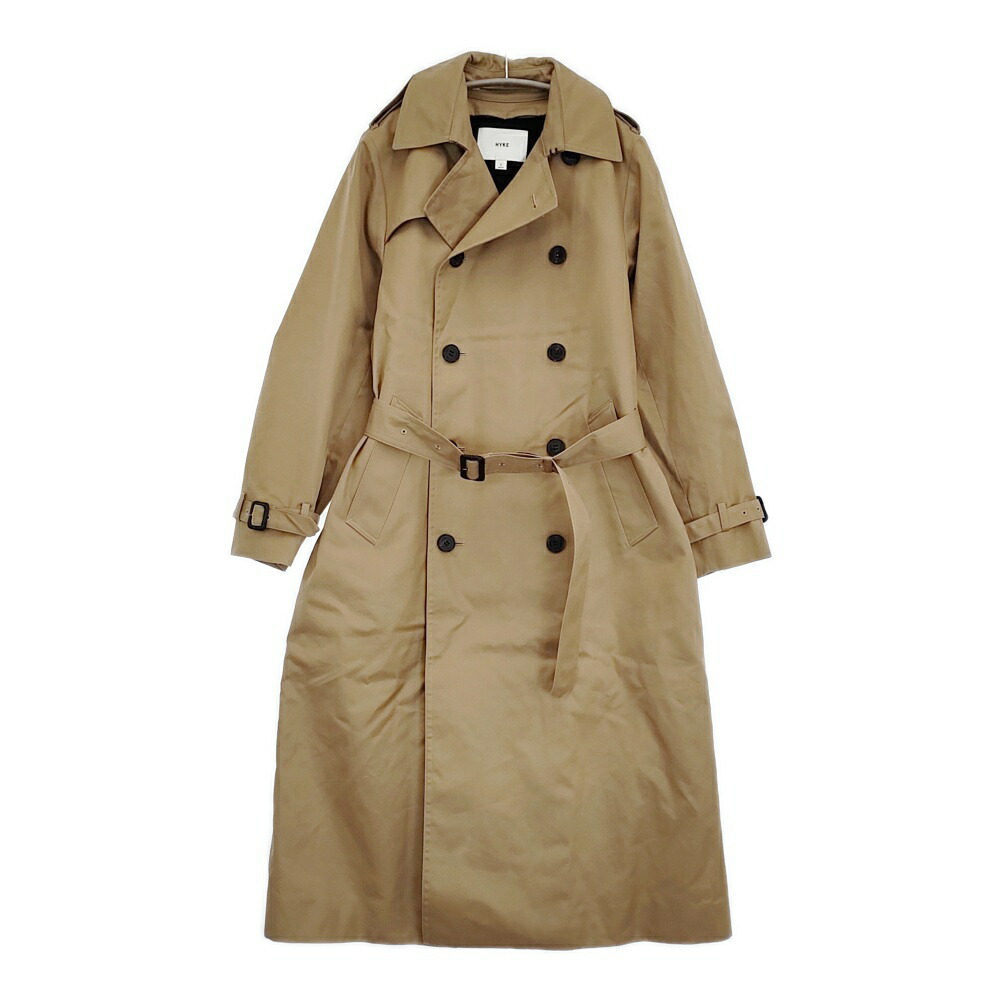 楽天市場】HYKE ハイク 162-17079 オーバーサイズ メルトンウール