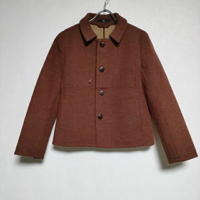 45rpm ウールジャケット 赤/size2 楽天市場】45R/45rpm サイズ2 ウール カルゼ二重織 ジャケット ワイン