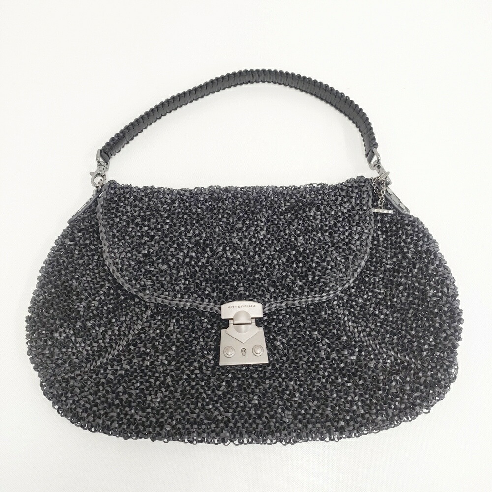 ANTEPRIMA クロスタッロフィオッコ 2way ワイヤー リボン 黒 21990502_1.jpg