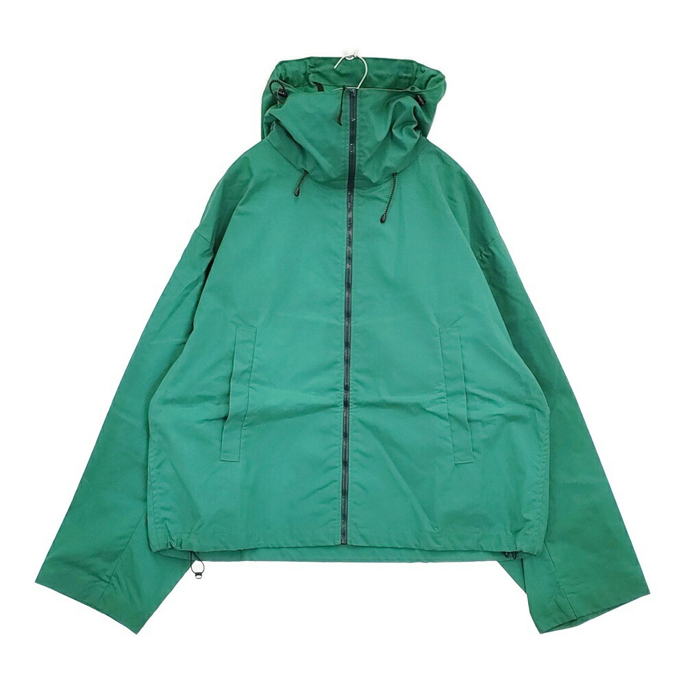 Burgunder バーガンダー Waxed Cotton Jacket ワックスコットンジャケット マウンテンパーカー グリーン メンズ【中古】6-0118M｜ブランド古着の専門店 ジージー
