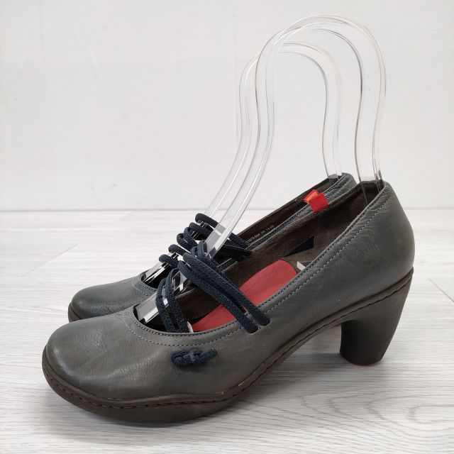 楽天市場】_Fot wood heel 25_circle 定価50600円 サイズ37 ブラック