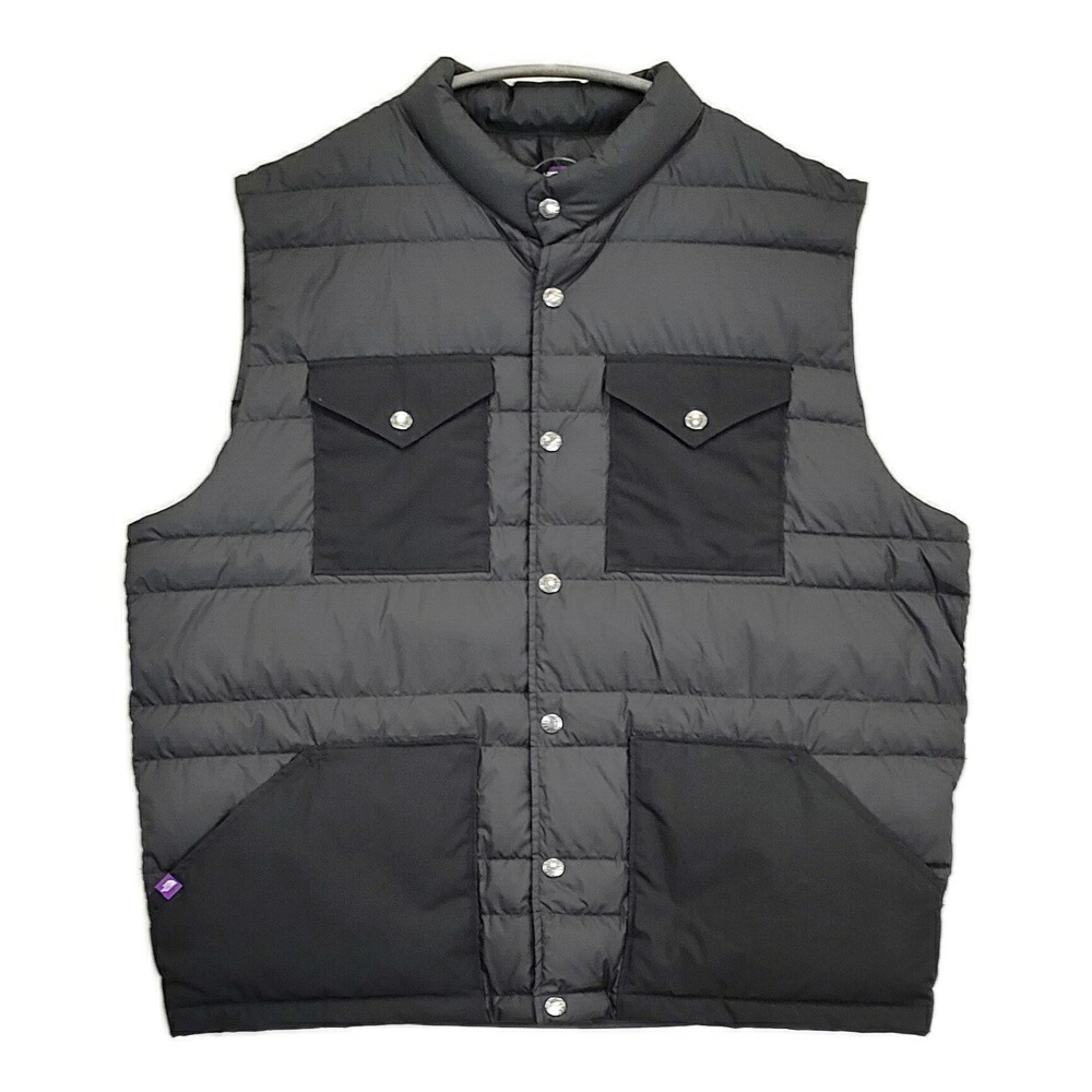 THE NORTH FACE PURPLE LABEL Ripstop Sierra Vest リップストップシエラベスト N24FN021 通貨価値39600円 落ちこむより良い 24AW 黒いこと メンズ ザノースフェイスパープルレーベル【中古】6-0328T