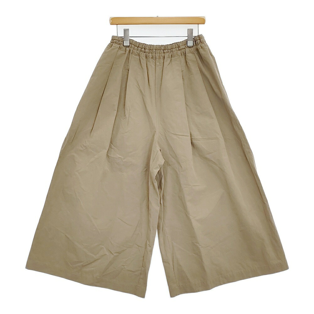 QUARTERLY CL easy wideパンツ 定価29700円 サイズM イージーワイド パンツ 25SS カーキ レディース クォータリー【中古】5-1001M 13,292円