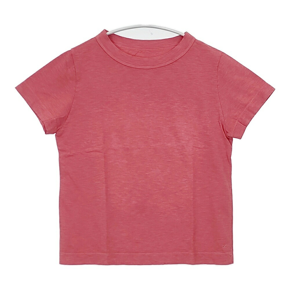 45R/45rpm 新品 ジンバブエ綿織物の桜染め45星プルオーバー（再び） 半袖Ｔシャツ カットソー サクラ色 レディース フォーティーファイブアールピーエム【中古】6-0526S