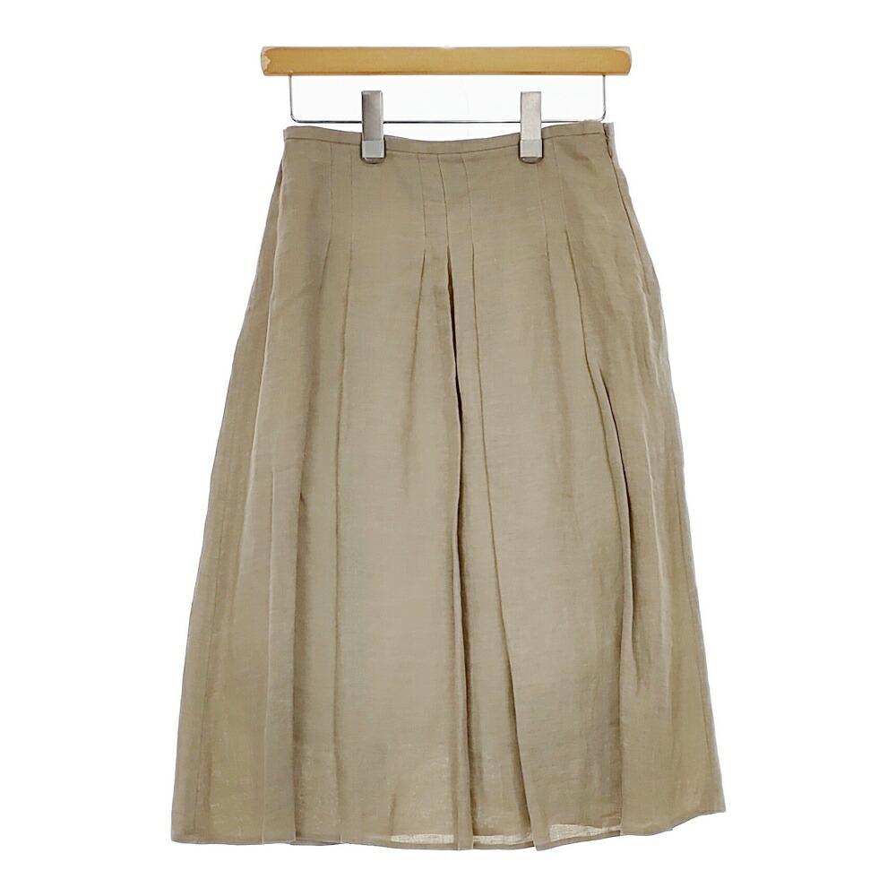 新品　オニールオブダブリン リネンタックベルトスカート　リネン100% ロング O'NEIL of DUBLIN（オニールオブダブリン）の「O'NEIL OF DUBLIN